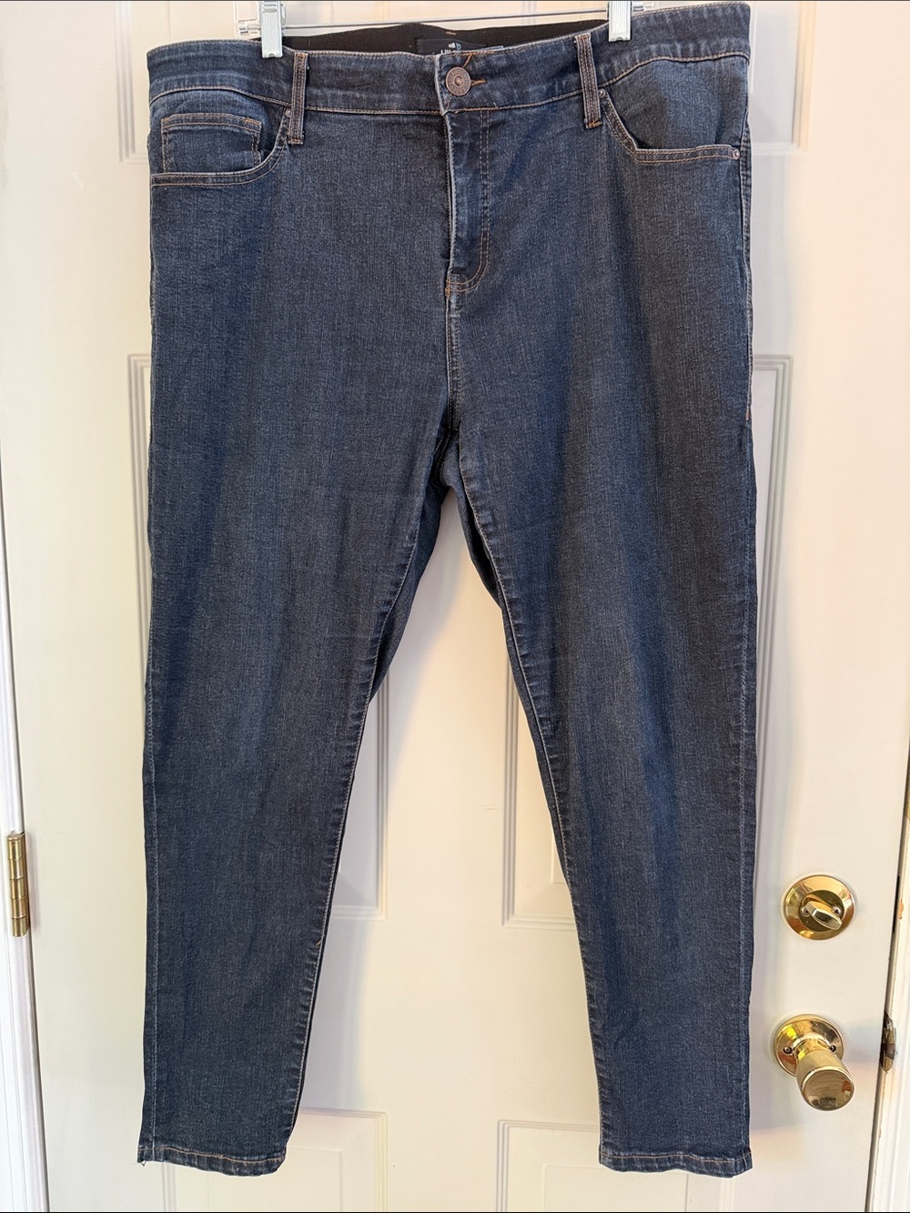 LuLaRoe Women's Skinny Jeans in Dark Blue Denim